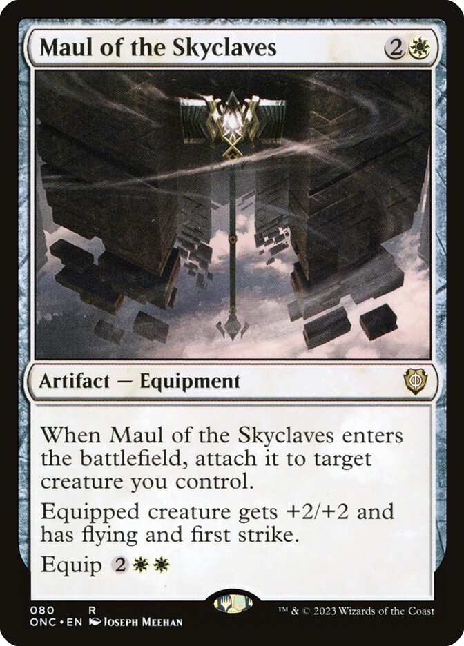 Maul of the Skyclaves 80/28 (Commander: Phyrexia: All Will Be One)  | Good Games Modbury