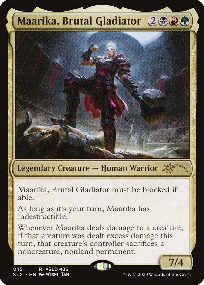 Maarika, Brutal Gladiator 15 (SLX Cards)  | Good Games Modbury