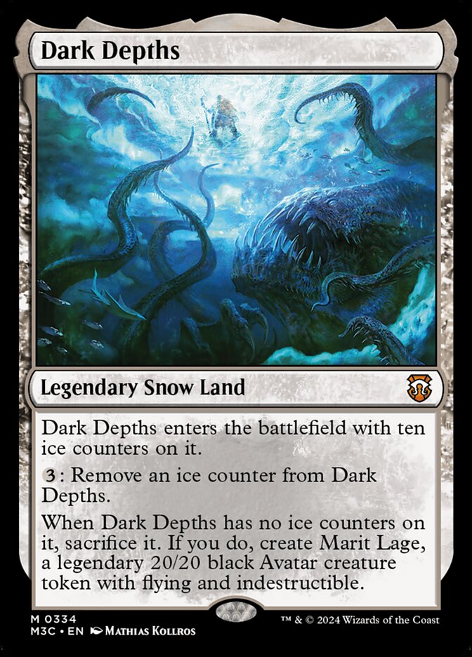 Dark Depths 334 (Commander: Modern Horizons 3)  | Good Games Modbury