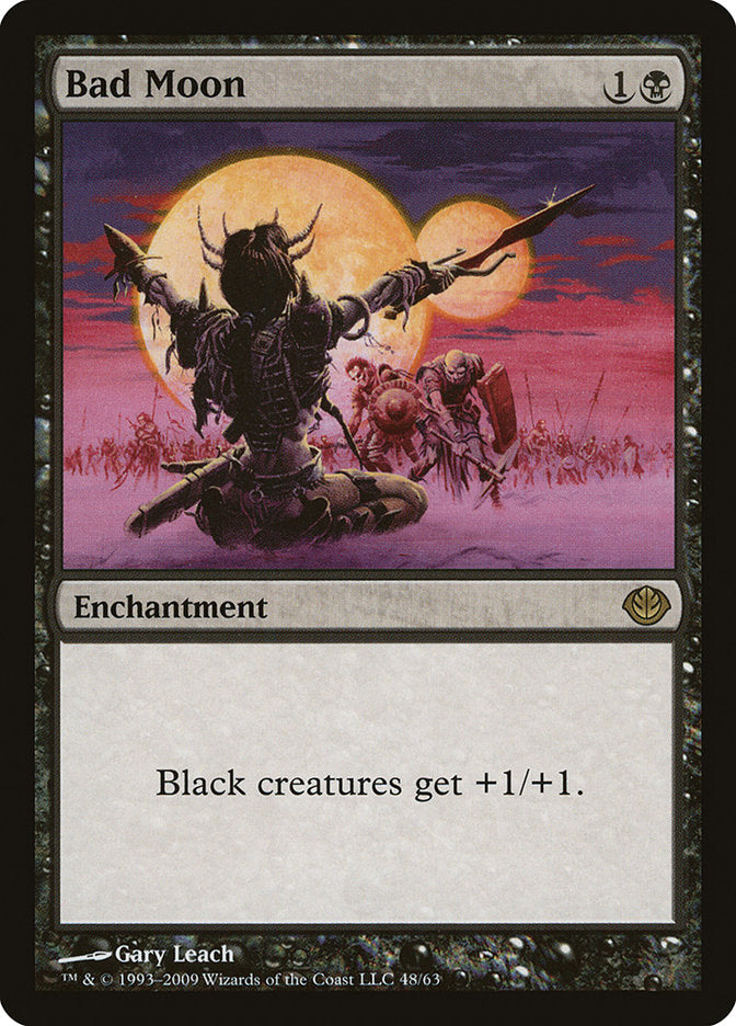 Bad Moon 48/63 (Duel Decks: Garruk vs. Liliana)  | Good Games Modbury