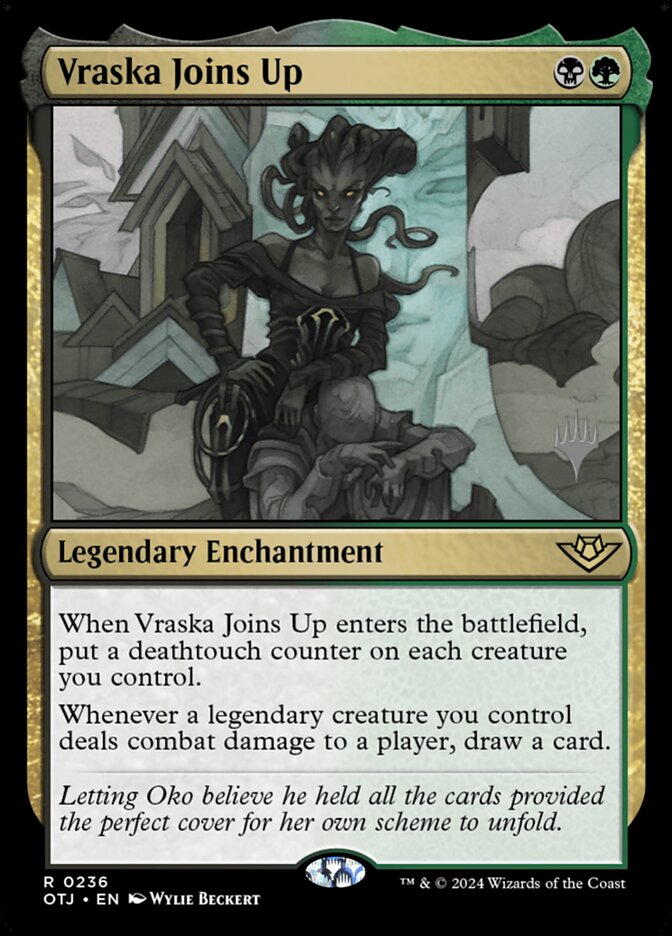 Vraska Joins Up 236 (Promo Pack: Outlaws of Thunder Junction)  - Foil | Good Games Modbury