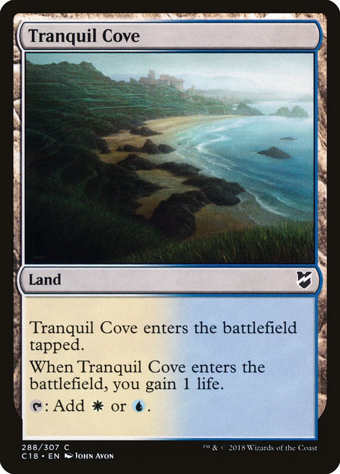 Tranquil Cove 288/307 (Commander 2018)  | Good Games Modbury