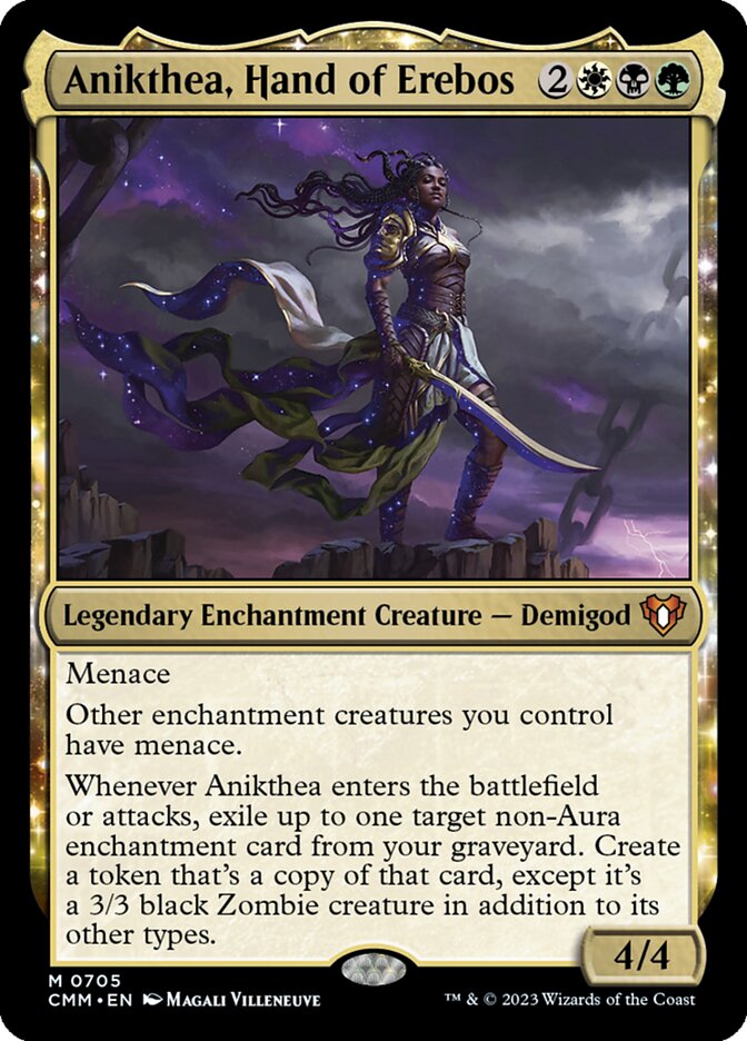 Anikthea, Hand of Erebos 705 (Commander Masters)  - Foil | Good Games Modbury