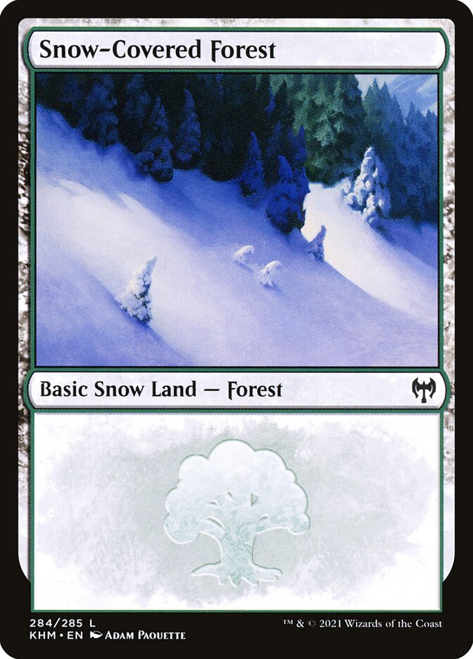 Snow-Covered Forest 284/285 (Kaldheim)  | Good Games Modbury