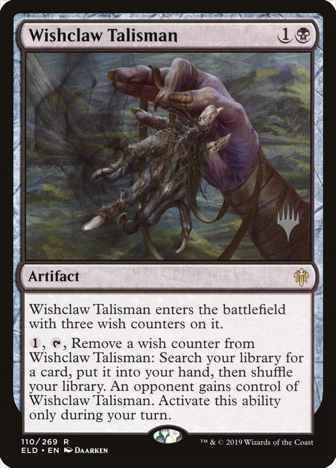 Wishclaw Talisman 110 (Promo Pack: Throne of Eldraine)  - Foil | Good Games Modbury