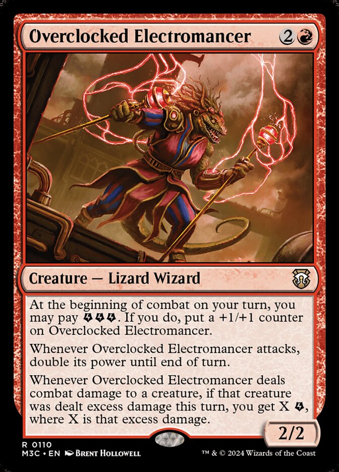 Overclocked Electromancer 110/411 (Commander: Modern Horizons 3)  | Good Games Modbury