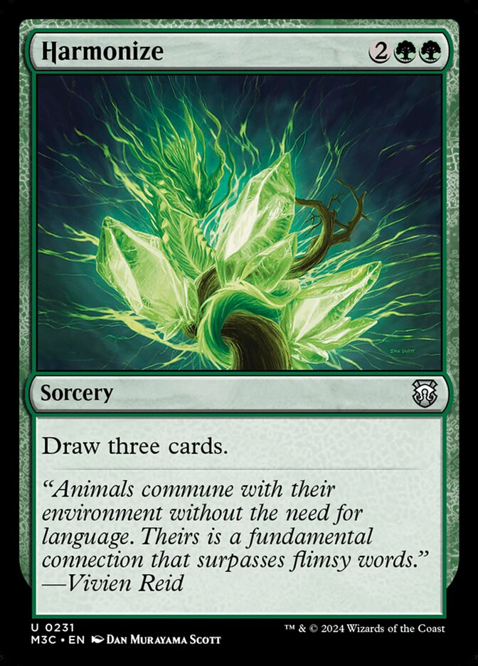Harmonize 231/411 (Commander: Modern Horizons 3)  | Good Games Modbury