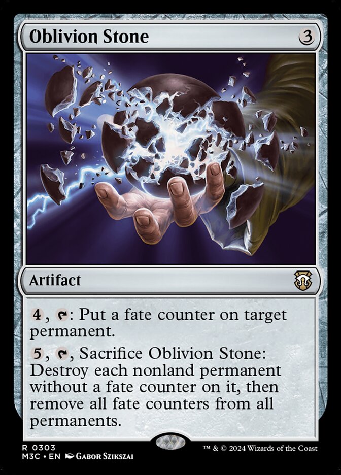 Oblivion Stone 303 (Commander: Modern Horizons 3)  | Good Games Modbury