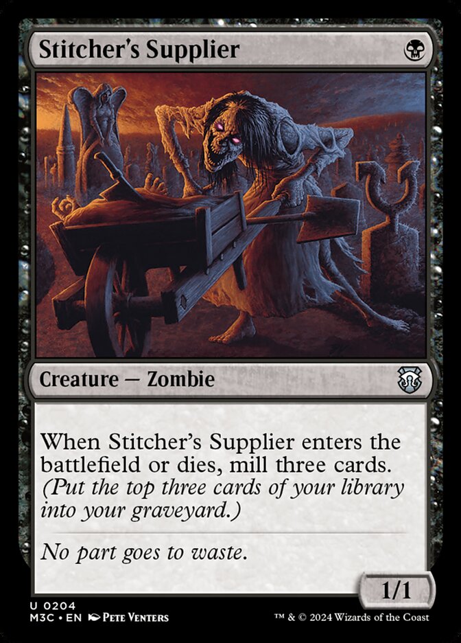 Stitcher's Supplier 204 (Commander: Modern Horizons 3)  | Good Games Modbury