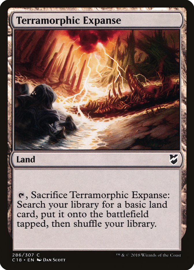Terramorphic Expanse 286/307 (Commander 2018)  | Good Games Modbury