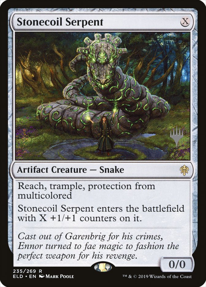 Stonecoil Serpent 235 (Promo Pack: Throne of Eldraine)  | Good Games Modbury