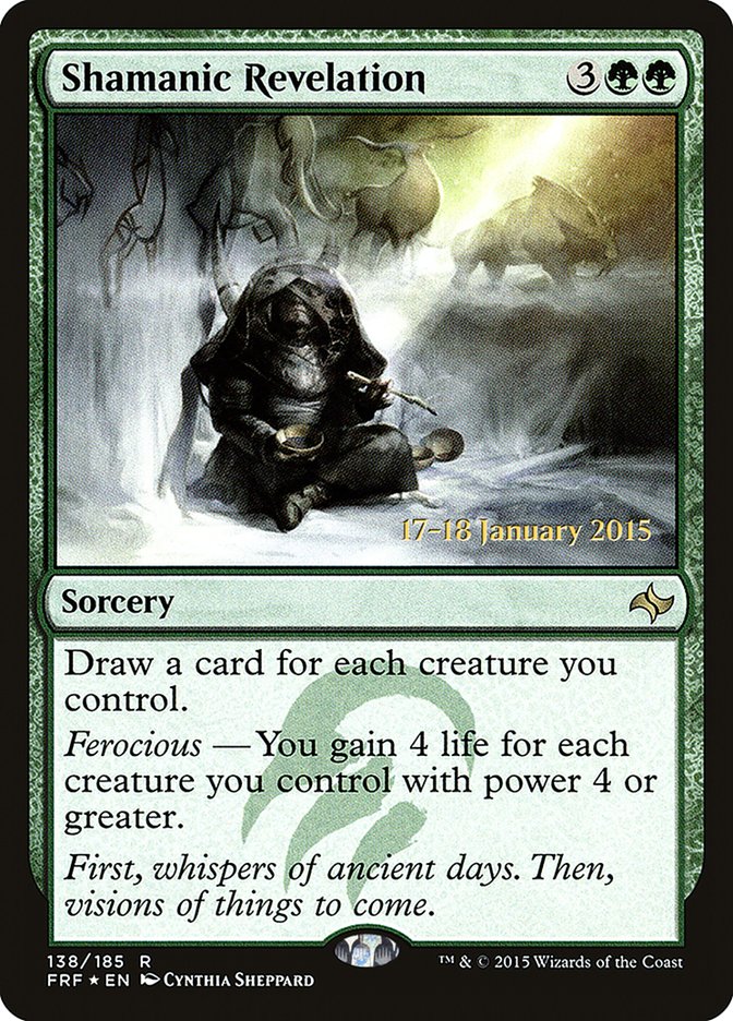 Shamanic Revelation 138s/43 (Prerelease Cards)  - Foil | Good Games Modbury