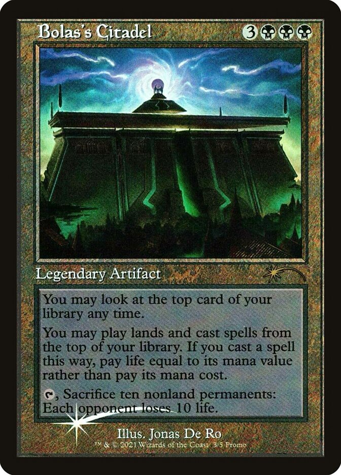 Bolass Citadel Retro Frame 3 (WPN & Gateway Promos)  - Foil | Good Games Modbury