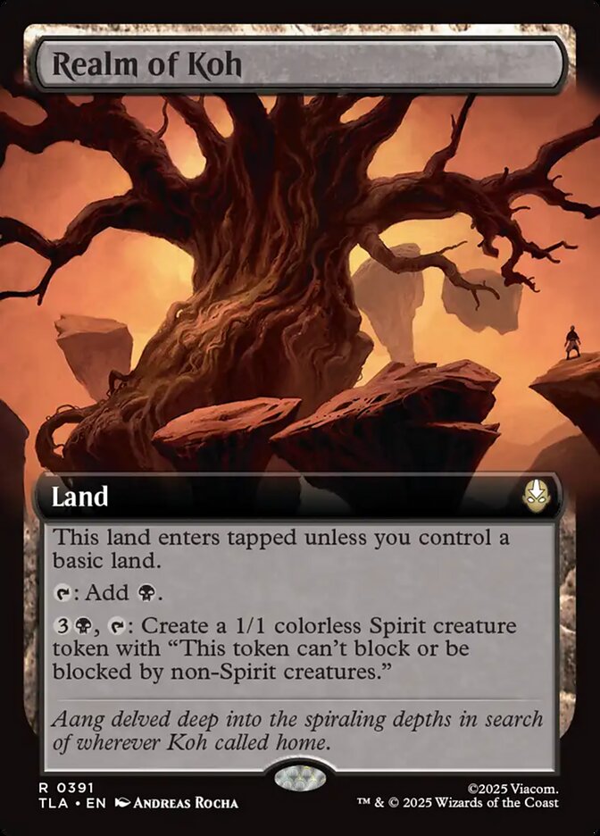 Realm of Koh  391/286 (Avatar: The Last Airbender)  - Extended Art Foil | Good Games Modbury