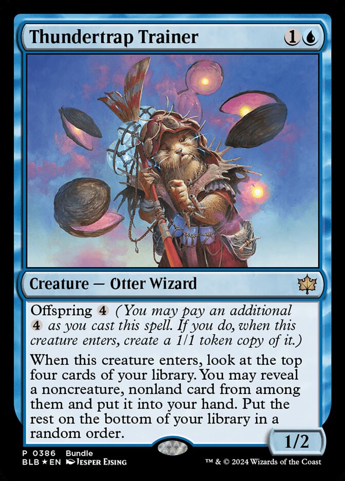 Thundertrap Trainer BLB Bundle 386 (Unique and Miscellaneous Promos)  - Foil | Good Games Modbury