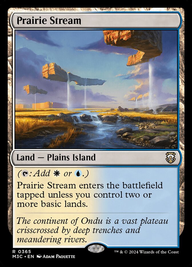 Prairie Stream 365/411 (Commander: Modern Horizons 3)  | Good Games Modbury