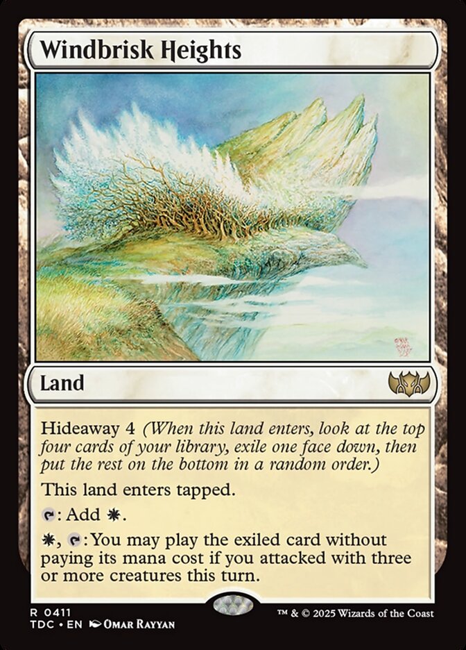 Windbrisk Heights 411 (Commander: Tarkir: Dragonstorm)  | Good Games Modbury
