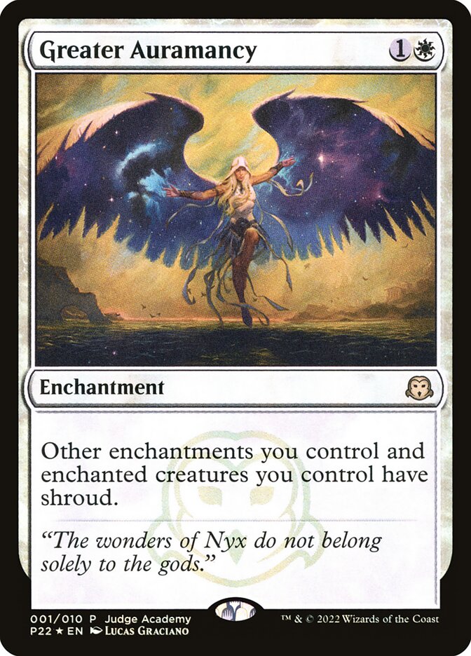 Greater Auramancy 1/11 (Judge Promos)  - Foil | Good Games Modbury