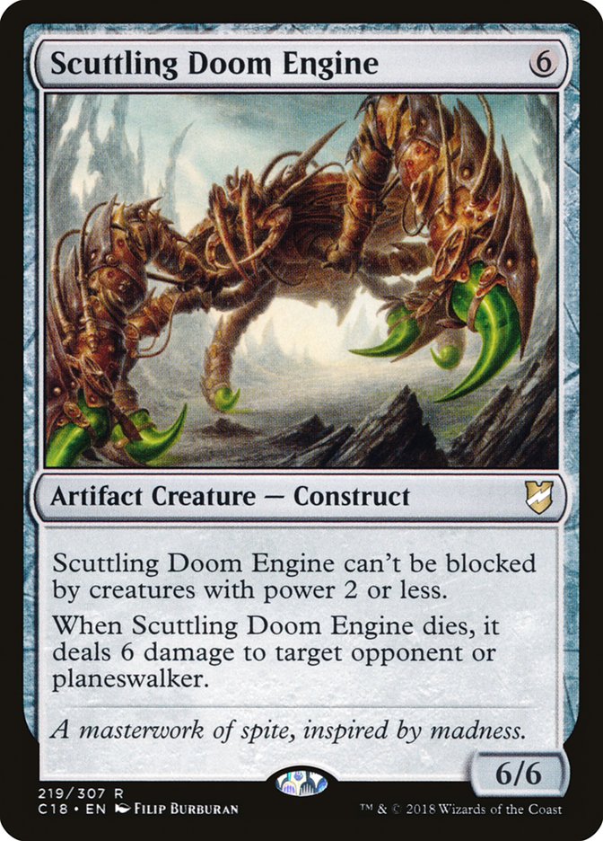 Scuttling Doom Engine 219/307 (Commander 2018)  | Good Games Modbury