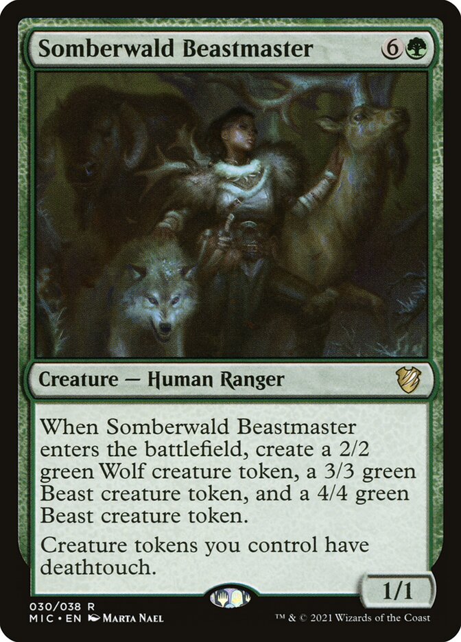 Somberwald Beastmaster 30 (Commander: Innistrad: Midnight Hunt)  | Good Games Modbury