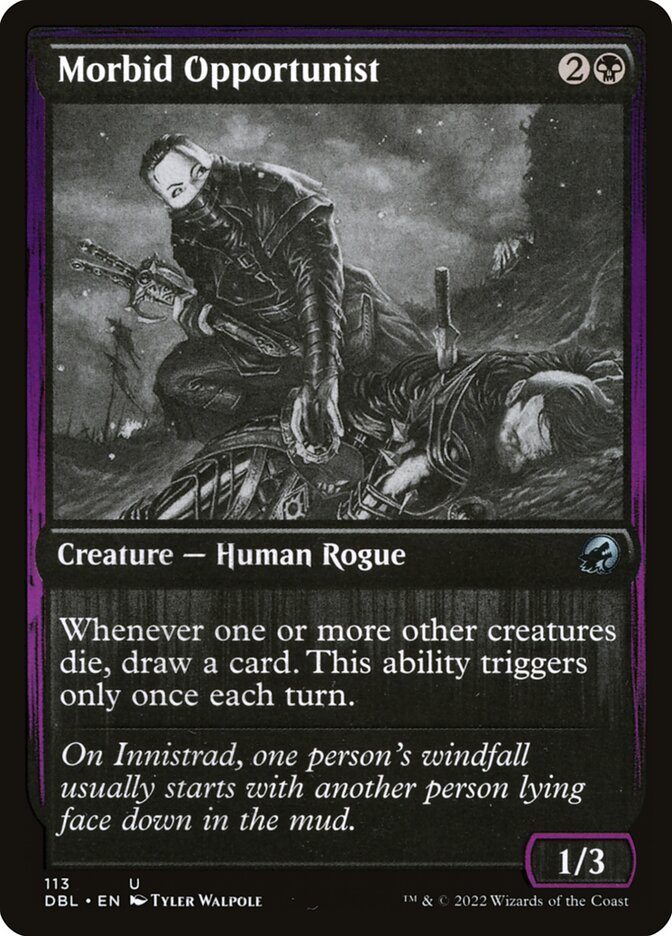 Morbid Opportunist 113/534 (Innistrad: Double Feature)  - Foil | Good Games Modbury
