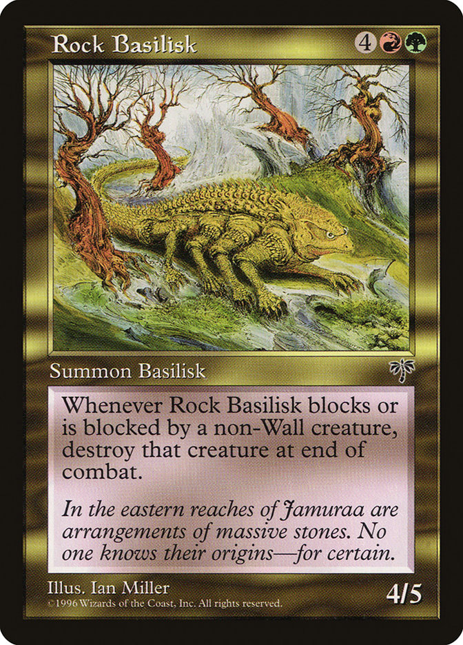 Rock Basilisk 279/350 (Mirage)  | Good Games Modbury
