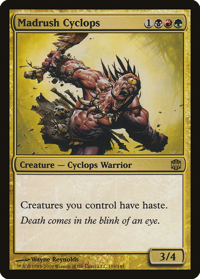 Madrush Cyclops 119/145 (Alara Reborn)  | Good Games Modbury