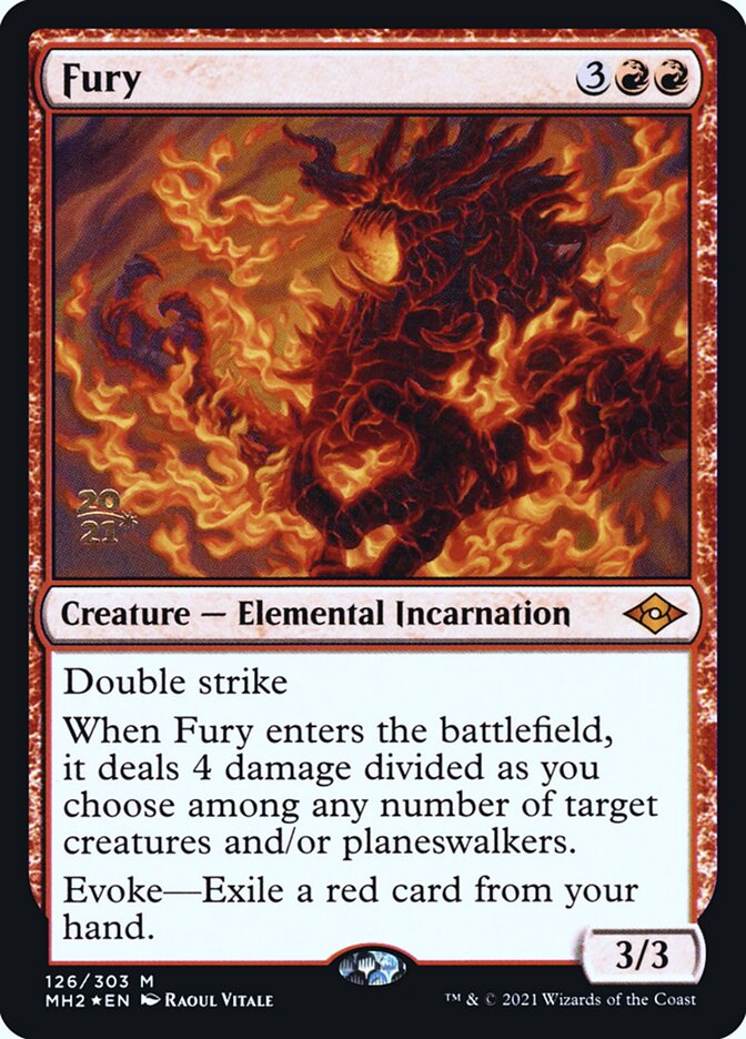 Fury 126 (Prerelease Cards)  - Foil | Good Games Modbury