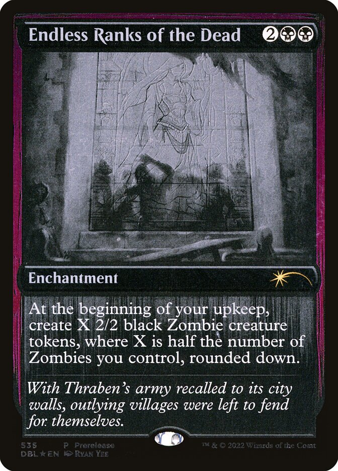 Endless Ranks of the Dead 535 (Prerelease Cards)  - Foil | Good Games Modbury