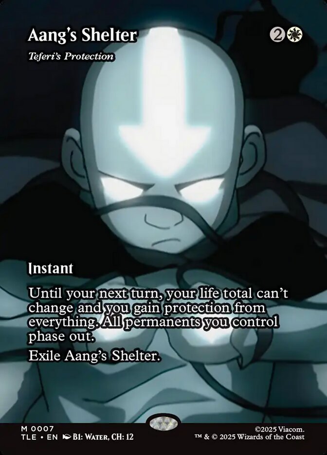 Aang's Shelter - Teferi's Protection 7/317 (Avatar: The Last Airbender: Eternal-Legal)  - Borderless | Good Games Modbury