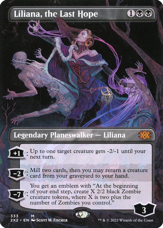 Liliana, the Last Hope 333/331 (Double Masters 2022)  - Foil | Good Games Modbury