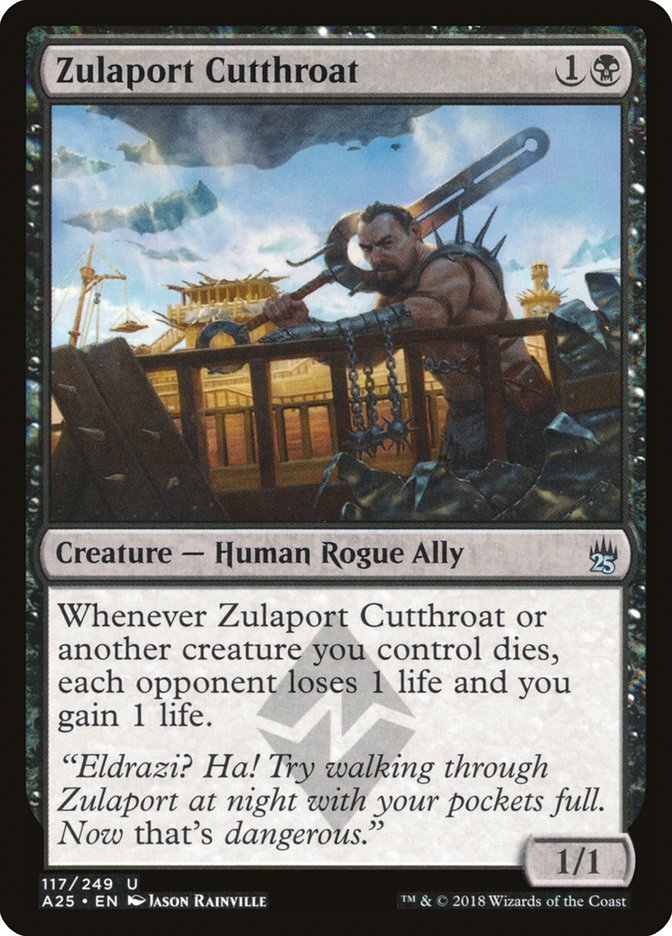 Zulaport Cutthroat 117/249 (Masters 25)  - Foil | Good Games Modbury