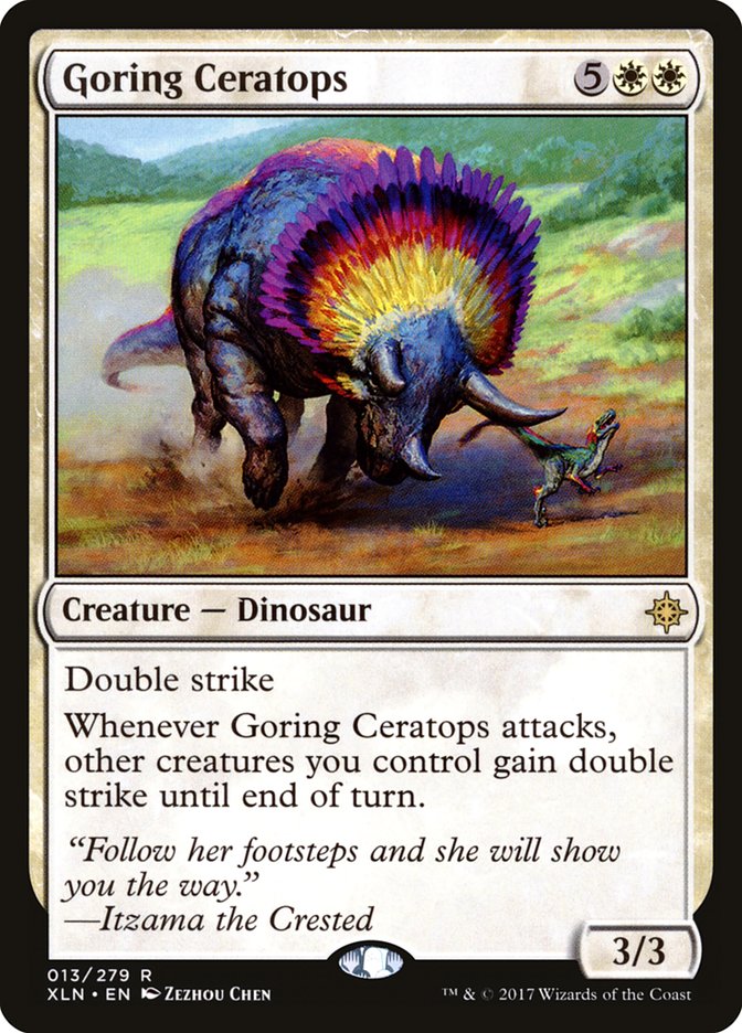Goring Ceratops 13/279 (Ixalan)  | Good Games Modbury