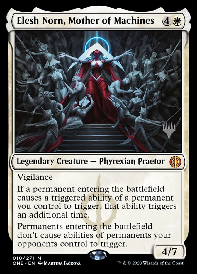 Elesh Norn Mother of Machines 10 (Promo Pack: Phyrexia: All Will Be One)  | Good Games Modbury