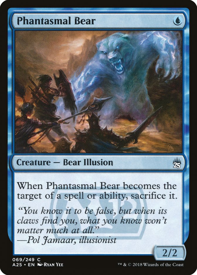 Phantasmal Bear 69/249 (Masters 25)  | Good Games Modbury