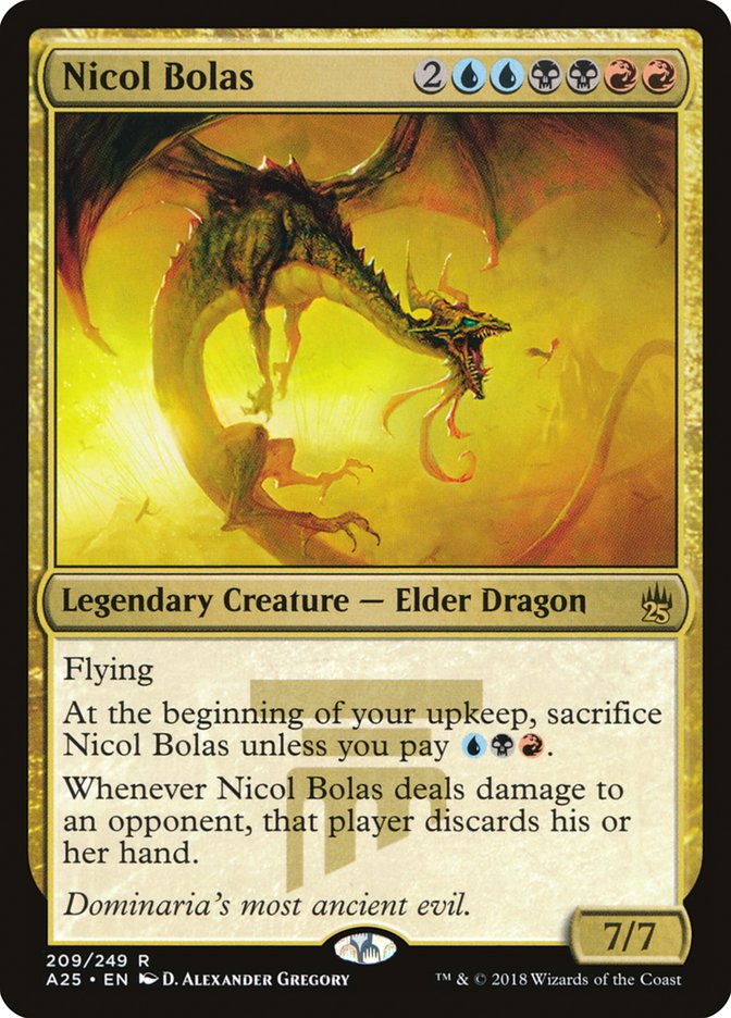 Nicol Bolas 209 (Masters 25)  - Foil | Good Games Modbury