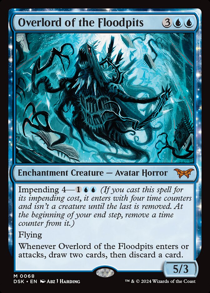 Overlord of the Floodpits 68 (Duskmourn: House of Horror)  | Good Games Modbury