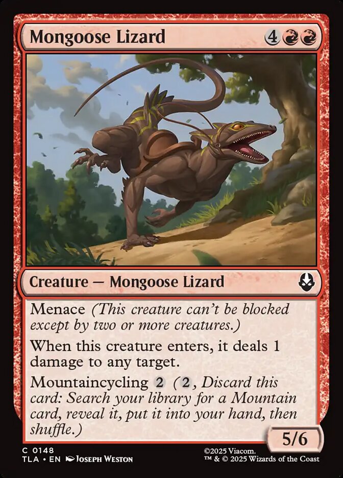 Mongoose Lizard 148/286 (Avatar: The Last Airbender)  | Good Games Modbury