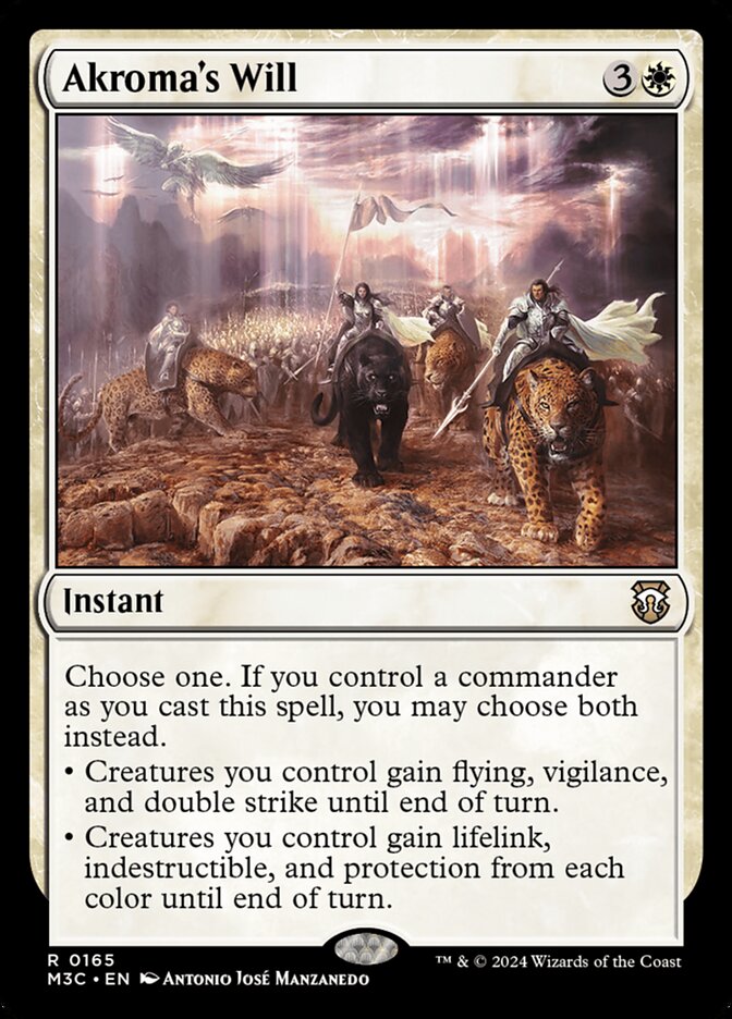 Akroma's Will 165/411 (Commander: Modern Horizons 3)  | Good Games Modbury