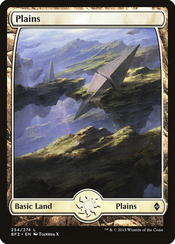 Plains 254/274 (Battle for Zendikar)  | Good Games Modbury