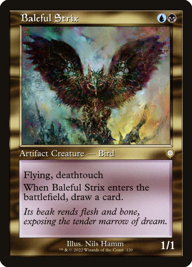 Baleful Strix 120/40 (Commander: The Brothers' War)  | Good Games Modbury