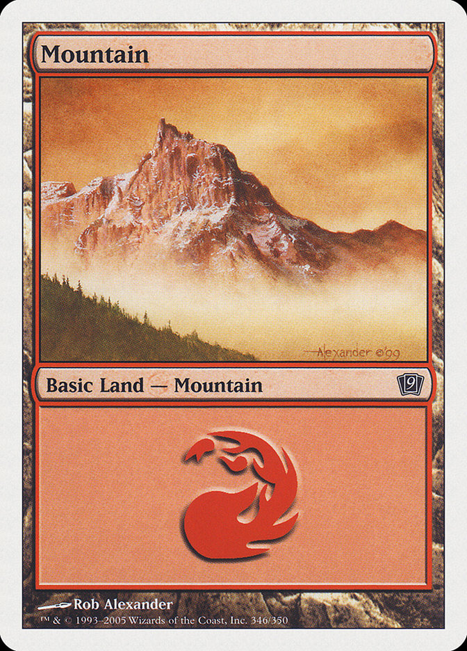 Mountain 346/350 (9th Edition)  | Good Games Modbury