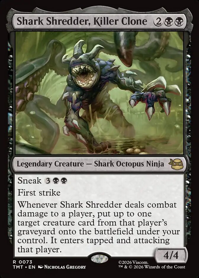 Shark Shredder, Killer Clone 73/190 (Teenage Mutant Ninja Turtles)  | Good Games Modbury