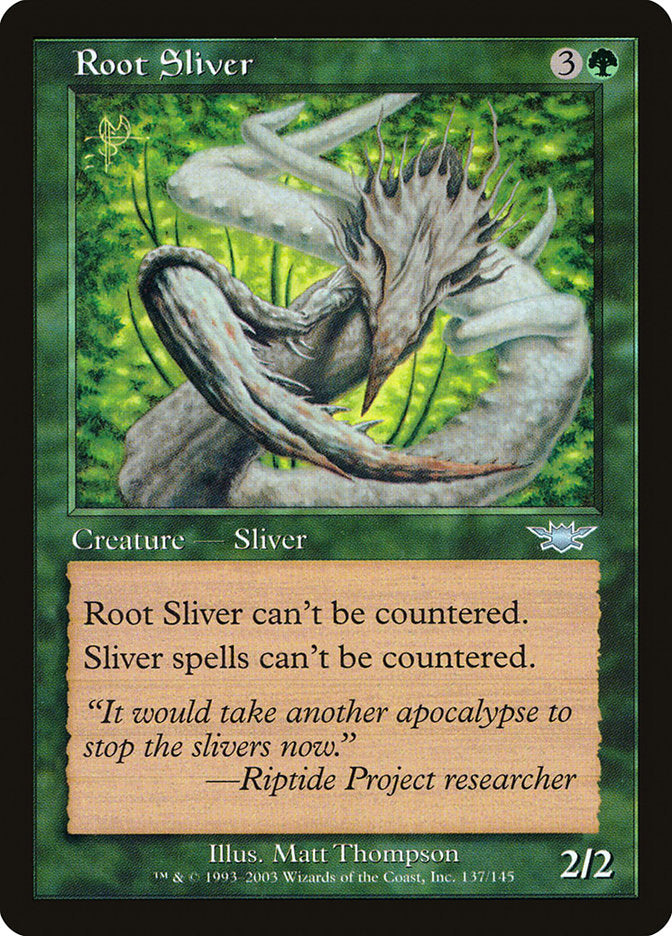 Root Sliver 137/145 (Legions)  | Good Games Modbury