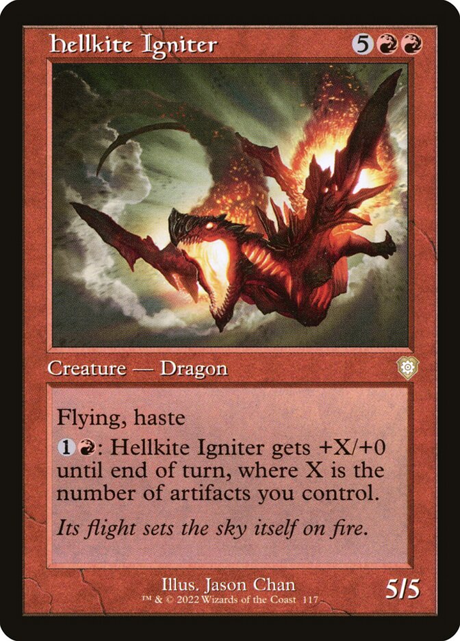 Hellkite Igniter 117/40 (Commander: The Brothers' War)  | Good Games Modbury