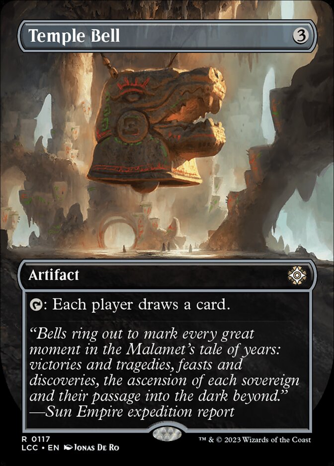 Temple Bell 117/370 (Commander: The Lost Caverns of Ixalan)  - Borderless | Good Games Modbury