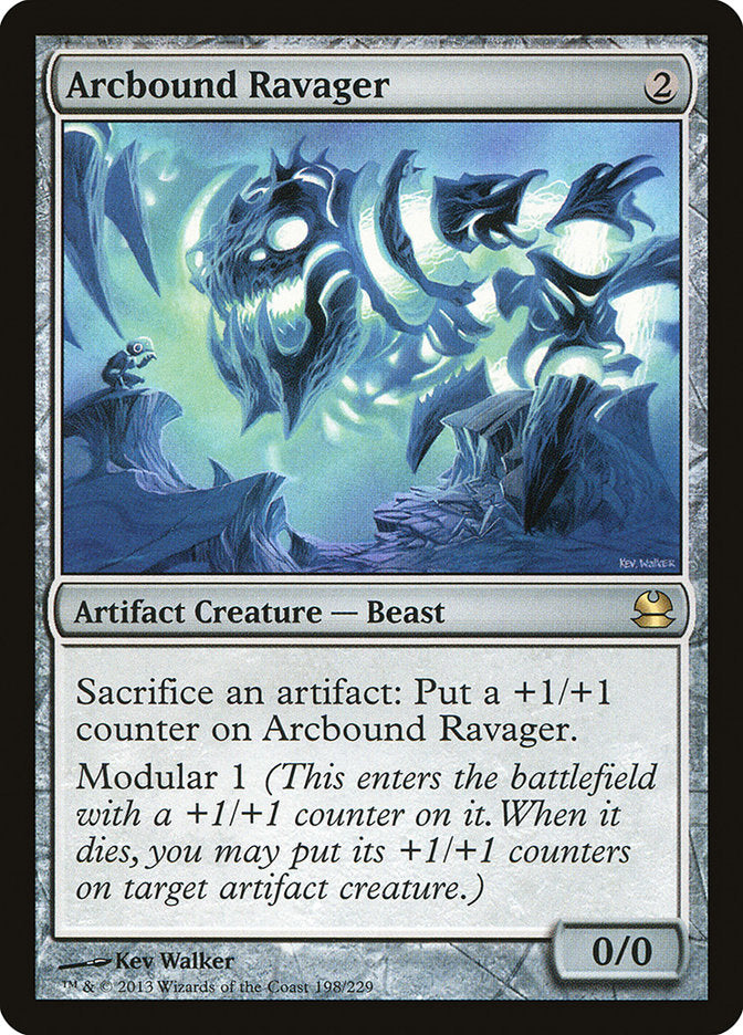 Arcbound Ravager 198 (Modern Masters)  - Foil | Good Games Modbury