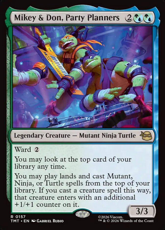 Mikey and Don, Party Planners 157 (Teenage Mutant Ninja Turtles)  | Good Games Modbury