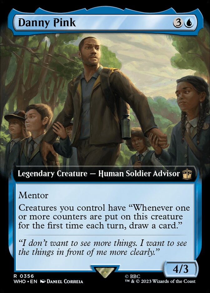 Danny Pink 356/331 (Universes Beyond: Doctor Who)  - Extended Art | Good Games Modbury