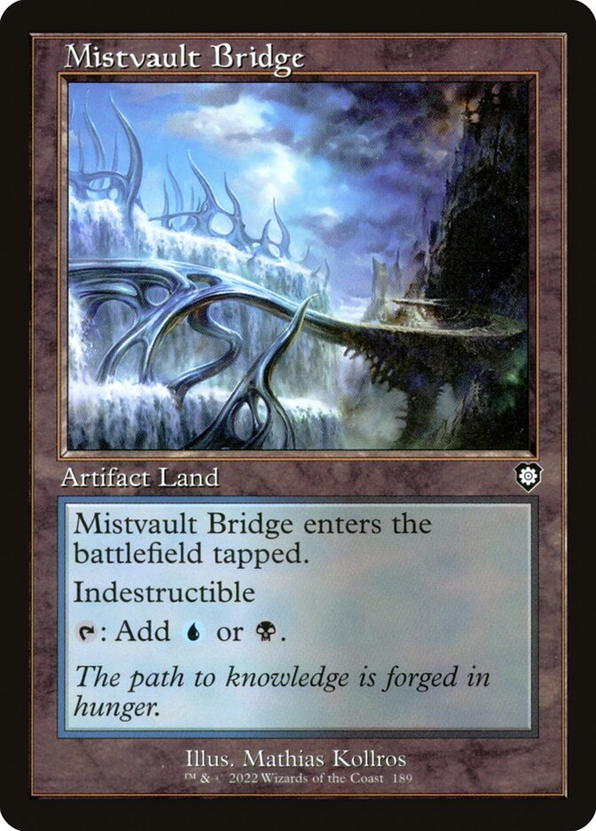 Mistvault Bridge 189/40 (Commander: The Brothers' War)  | Good Games Modbury